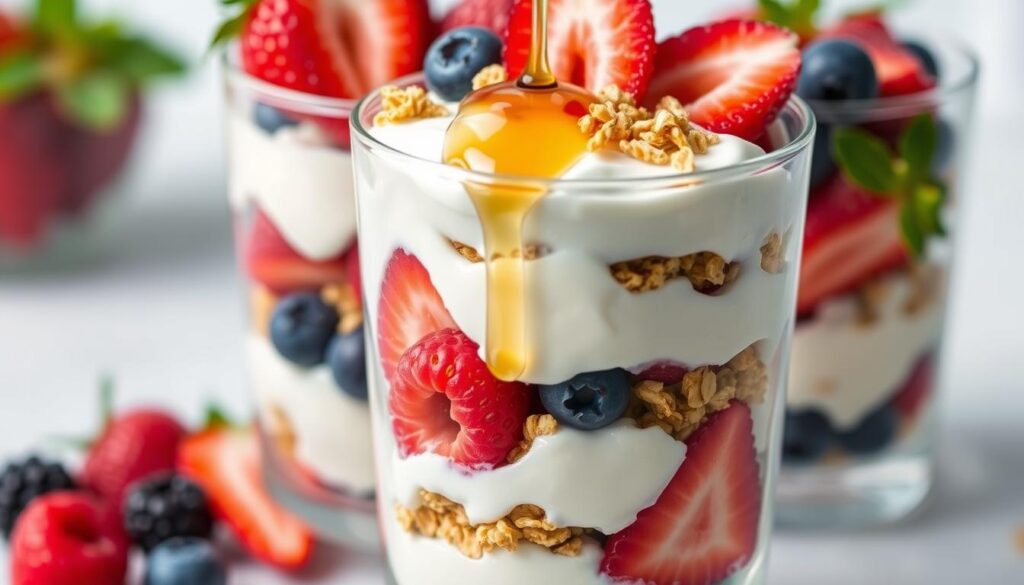 cottage cheese dessert parfait